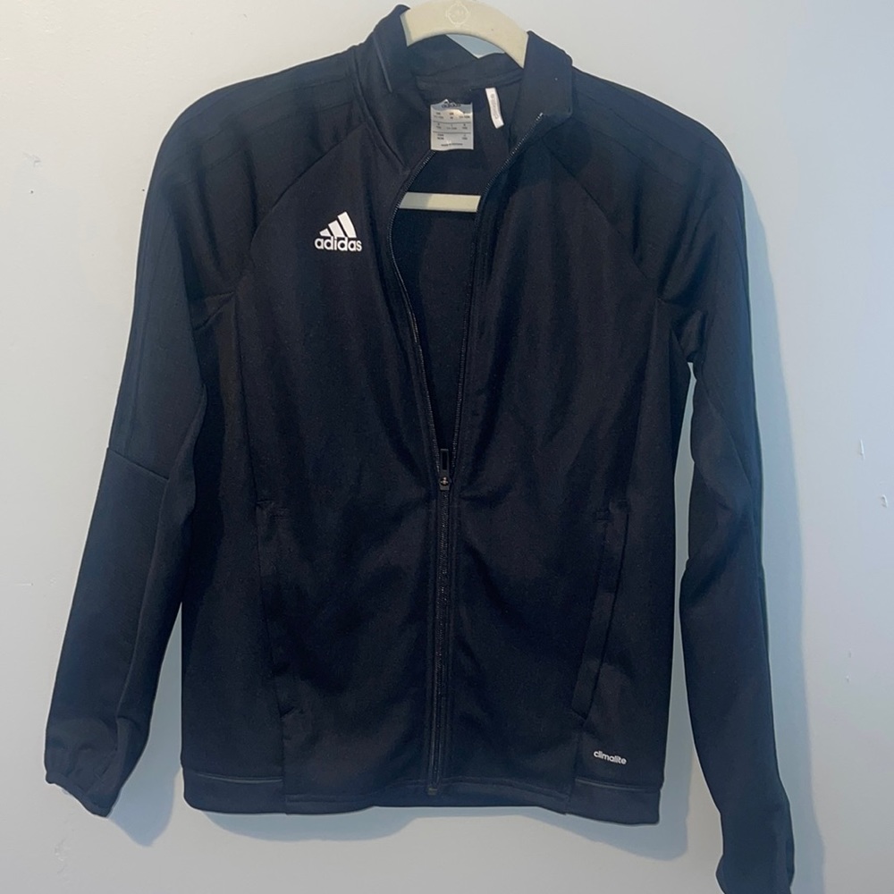 Black Adidas full zip